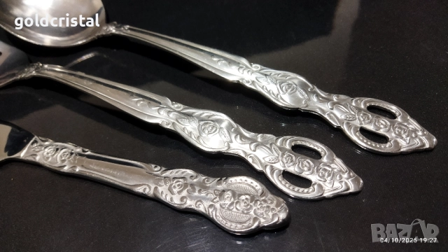 немски прибори за сервиране неръждаеми , снимка 14 - Антикварни и старинни предмети - 51947264