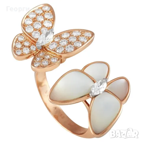 Van Cleef & Arpels пръстен 1 към 1 , снимка 2 - Пръстени - 50277526