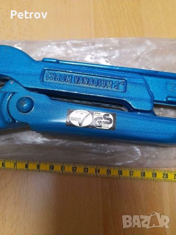 ELORA No.68SN Germany - 2" PROFI ВЪРХОВНОКАЧЕСТВЕН Тръбен Ключ !! ЧИСТО НОВ !!ORIGINAL ELORA GERMANY, снимка 2 - Гедорета - 36758654