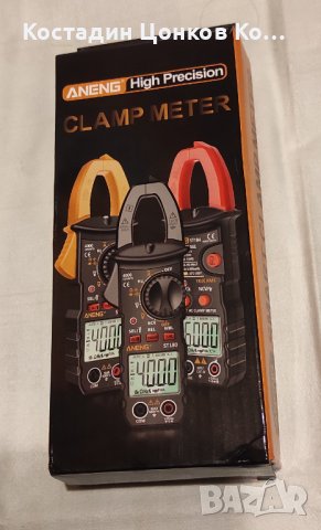 Нови Ампер клещи и Мултиметър ANENG ST184. Цена 40 лв., снимка 2 - Други инструменти - 42938802