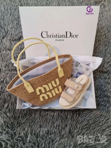 плажни чанти Miu Miu , снимка 8 - Чанти - 50345289