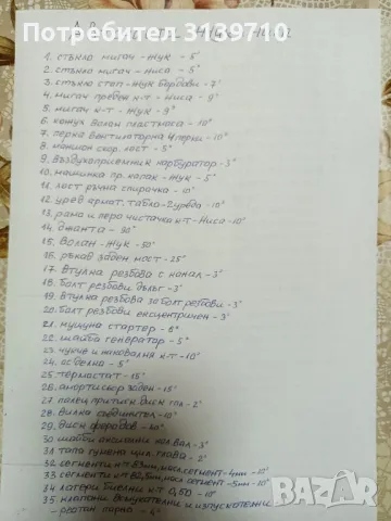 Авточасти за Жук Ниса, снимка 3 - Части - 48559258