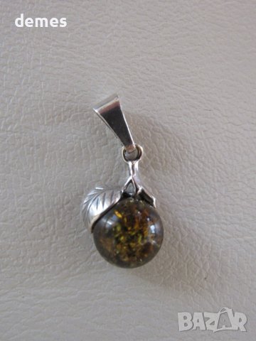 Колие - висулка първокласен балтийски кехлибар