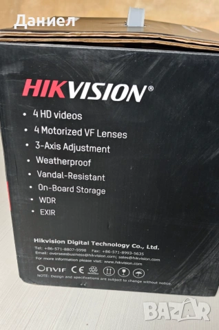 20MP панорамна 360° камера Hikvision DS-2CD6D54G1-IZS, снимка 3 - IP камери - 53400488