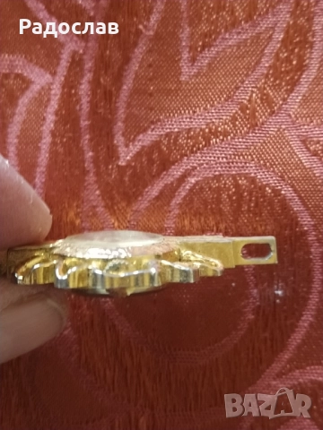 стар швейцарски часовник медальон Elienne, снимка 3 - Дамски - 51973632