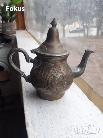 Чайник кана ибрик Theieres Koutbia Fabrique S.A.I.A.M., снимка 2 - Антикварни и старинни предмети - 53445342