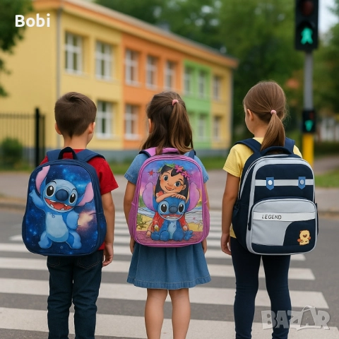 Детски ранички с любимите герои – готови за приключения