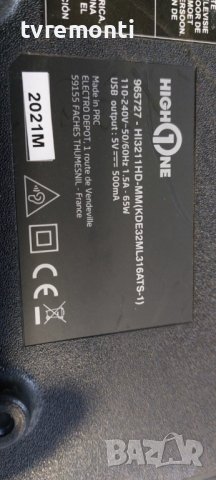 Основна платка MAIN BOARD TP.MS3663T.PB751 for HIGH ONE HI3211HD-MM 32 inc DISPLAY 320N183A , снимка 9 - Части и Платки - 39464862