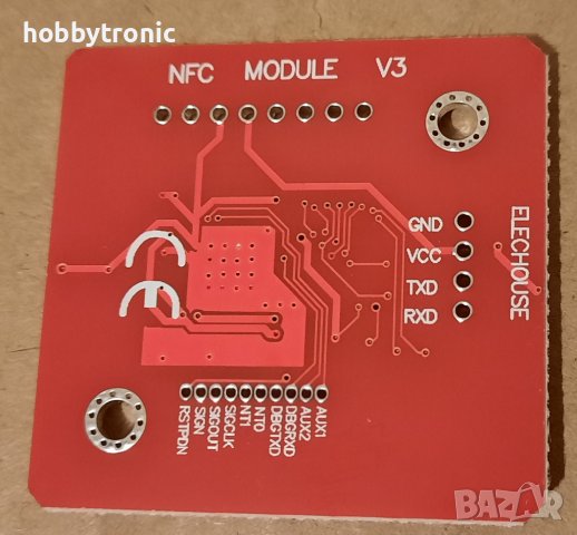 NFC PN532 модул с чип и карта, снимка 3 - Друга електроника - 44005463
