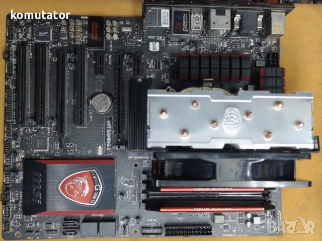 дънна платка MSI H97 Gaming 3,socket 1150+CoolerMaster, снимка 3 - Дънни платки - 52968660