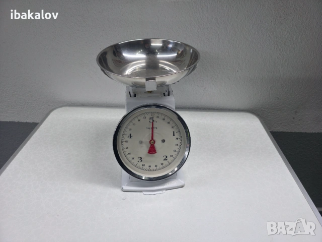 Старо метално кантарче - везна за продукти до 5кг