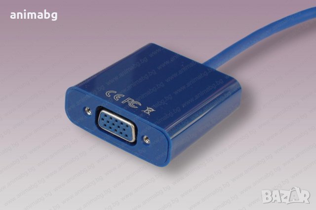 ANIMABG USB към VGA преобразувател, снимка 3 - Други - 33144716