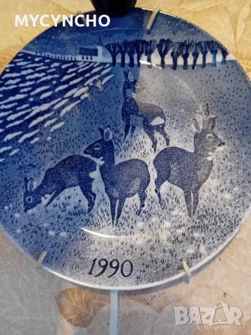 оригинални декоративни шведски чинии, снимка 5 - Чинии - 43295530