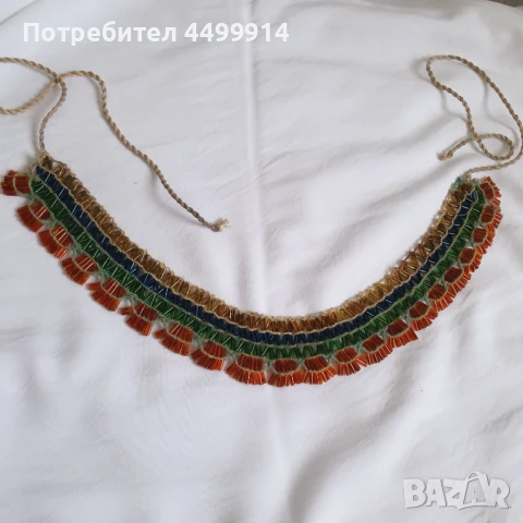 Стар накит за глава,прочелник, снимка 3 - Антикварни и старинни предмети - 51338465