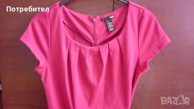 Дамска рокля с колан S-М, снимка 2 - Рокли - 36841230