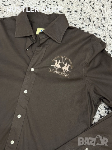 Мъжка риза LA MARTINA. Размер L/XL, снимка 2 - Ризи - 52940895