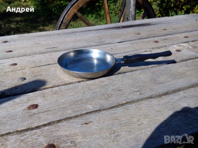 Стар неръждаем тиган,неръждавейка #3