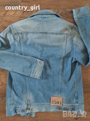 g-star - страхотно дънково яке  КАТО НОВО, снимка 8 - Якета - 26505417