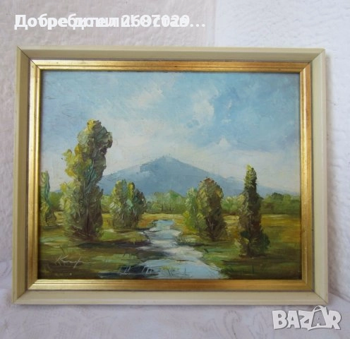 Картини: Пейзаж, море, кораб, чайка картина с рамка, река, картини , снимка 16 - Картини - 31106928