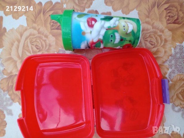 4. Детска чаша и кутия, снимка 2 - Кутии за храна - 33823037