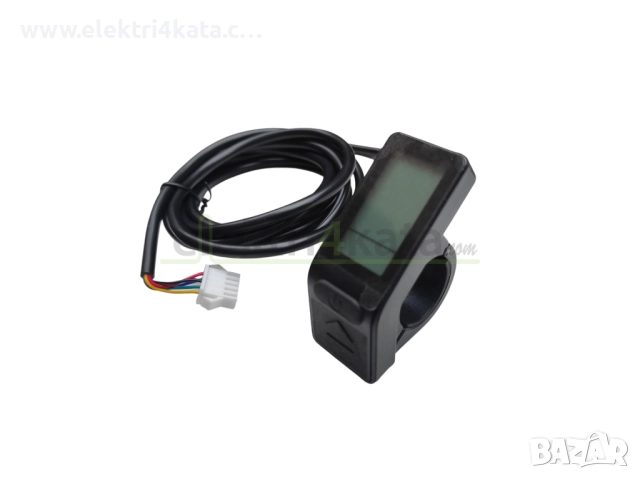 LCD дисплей (километраж) 24V-48V за електрически велосипед, снимка 3 - Части за велосипеди - 52462486