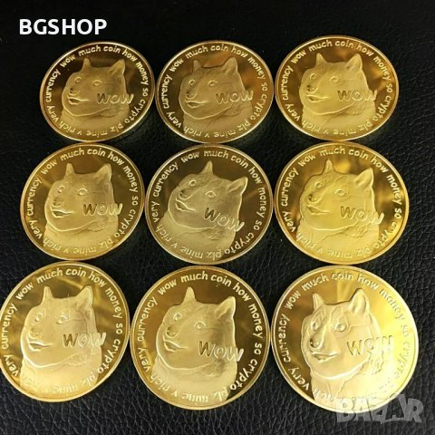 1 Dogecoin / 1 Догекойн Монета ( DOGE ) - Gold, снимка 4 - Нумизматика и бонистика - 38187369