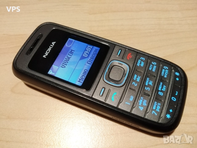 NOKIA 1208 със фенерче+зарядно запазен