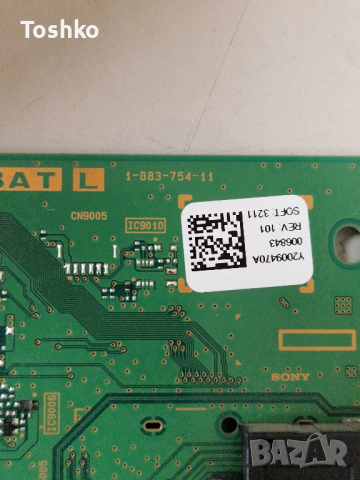 SONY KDL-46NX720 1-883-754-11 1-883-917-11 V460H1-CPE5 ST4055YL-S01 FDMY460LT01, снимка 4 - Части и Платки - 44861902