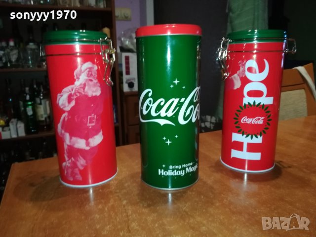 COCA COLA 3бр-кутии за колекция 2412210932, снимка 7 - Антикварни и старинни предмети - 35232127