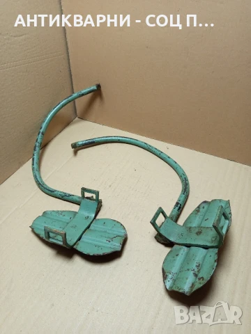 Комплект Соц Стари Кънки Котки За Катерене По Стълбове Дарвета., снимка 3 - Антикварни и старинни предмети - 51085595