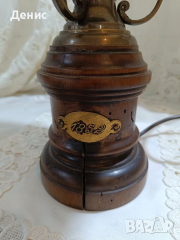 лампа винтидж 919, снимка 2 - Настолни лампи - 43283661