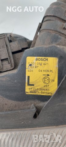 Оригинален ляв фар за Peugeot 406 BOSCH 0 301 037 421 60лв, снимка 3 - Части - 37803083