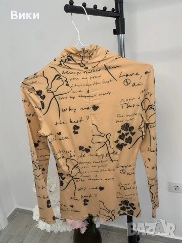 Alessa Алеса блуза в размер S, снимка 9 - Блузи с дълъг ръкав и пуловери - 51525232