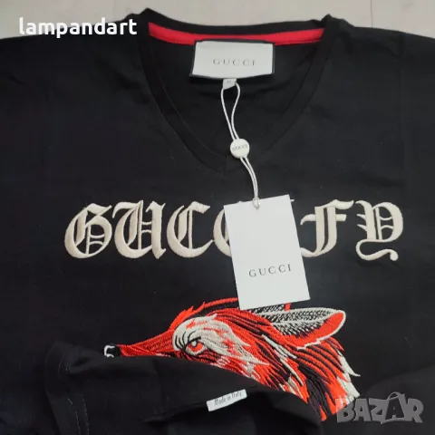 Тениска Gucci Wolf, снимка 4 - Тениски - 35139919
