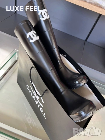 Дамски Ботуши ⚜️ CHANEL , снимка 2 - Дамски ботуши - 53051335