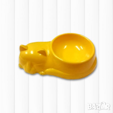 Купички за котки. Жълта купичка за котка. Зелена купичка за котка. Купичка за котка., снимка 3 - За кучета - 33321583