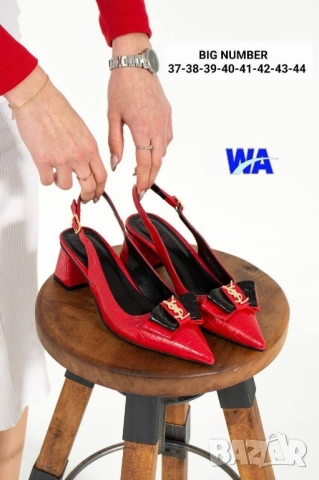 обувки на ток YSL saint laurent , снимка 5 - Дамски ежедневни обувки - 51459433