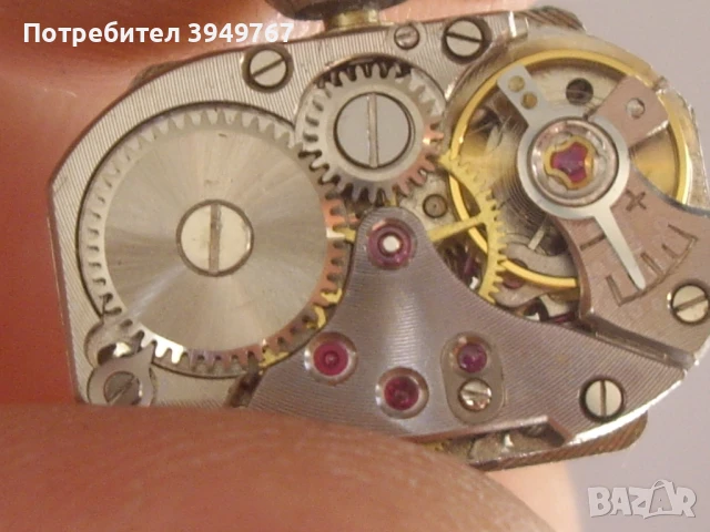 Стар позлатен дамски часовник, снимка 4 - Дамски - 50658352