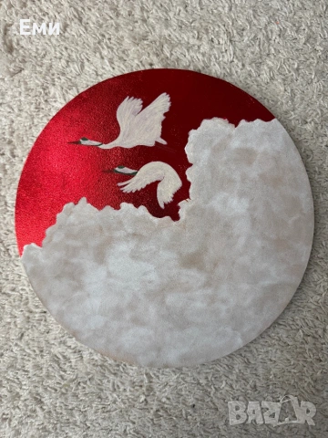 Картина на кръгло платно 30 см