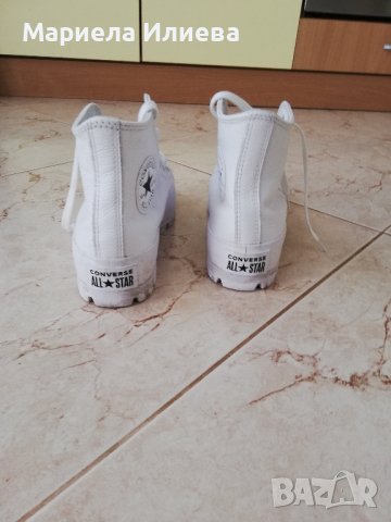 дамски кожени кецове CONVERSE, снимка 9 - Маратонки - 43468354