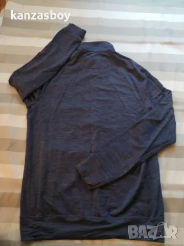 icebreaker Men's Descender Long Sleeve Zip Jacket - мъжко мерино горнище М, снимка 8 - Спортни дрехи, екипи - 48057657