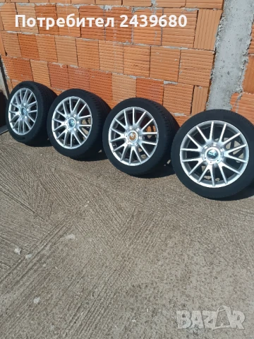 Алуминиеви джанти 17" 5×112 летни гуми 225/45/17