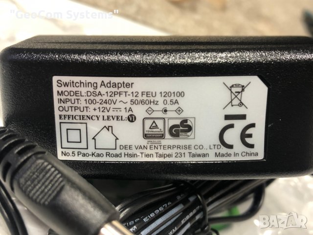 Чисто нови адаптери DSA-12PFT (12V,1A,12W,Черни), снимка 2 - Захранвания и кутии - 27049967