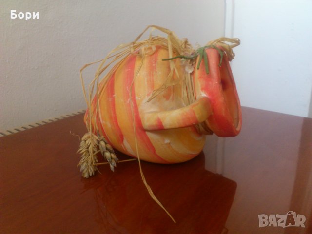 Керамична амфора сувенир, снимка 3 - Други - 28454391