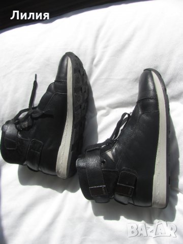 Боти за момиче/жена от хубава естествена кожа, стабилна студоизолираща подметка, снимка 5 - Дамски боти - 34621834