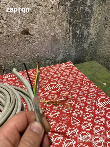 Екраниран кабел 4х0,5 кв, снимка 8 - Кабели - 50981676