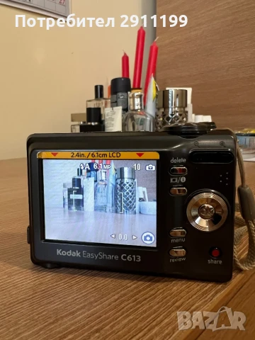 Фотоапарат Kodak 6,2Mp, снимка 6 - Фотоапарати - 50674363