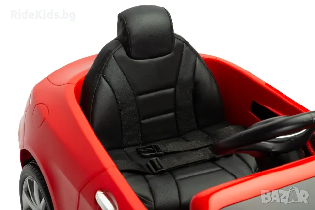 Луксозен детски акумулаторен Mercedes AMG S63 - червена, с дистанционно и LED светлини, снимка 4 - Детски велосипеди, триколки и коли - 49963716