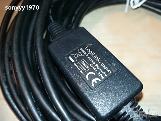 logilink-usb cable usb 10m germany 0504211654, снимка 10 - Кабели и адаптери - 32434707