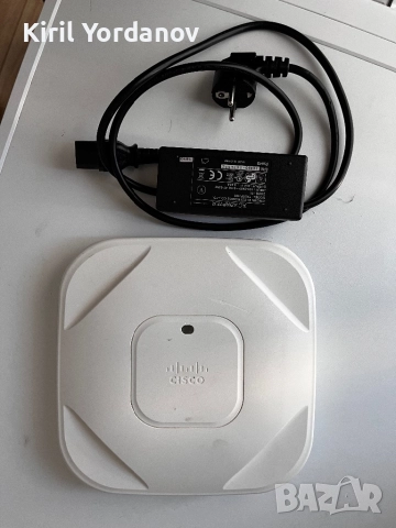 Cisco Air-SAP1692I-E-K9 Access Point + Power Adapter – употребяван, снимка 6 - Рутери - 51876168